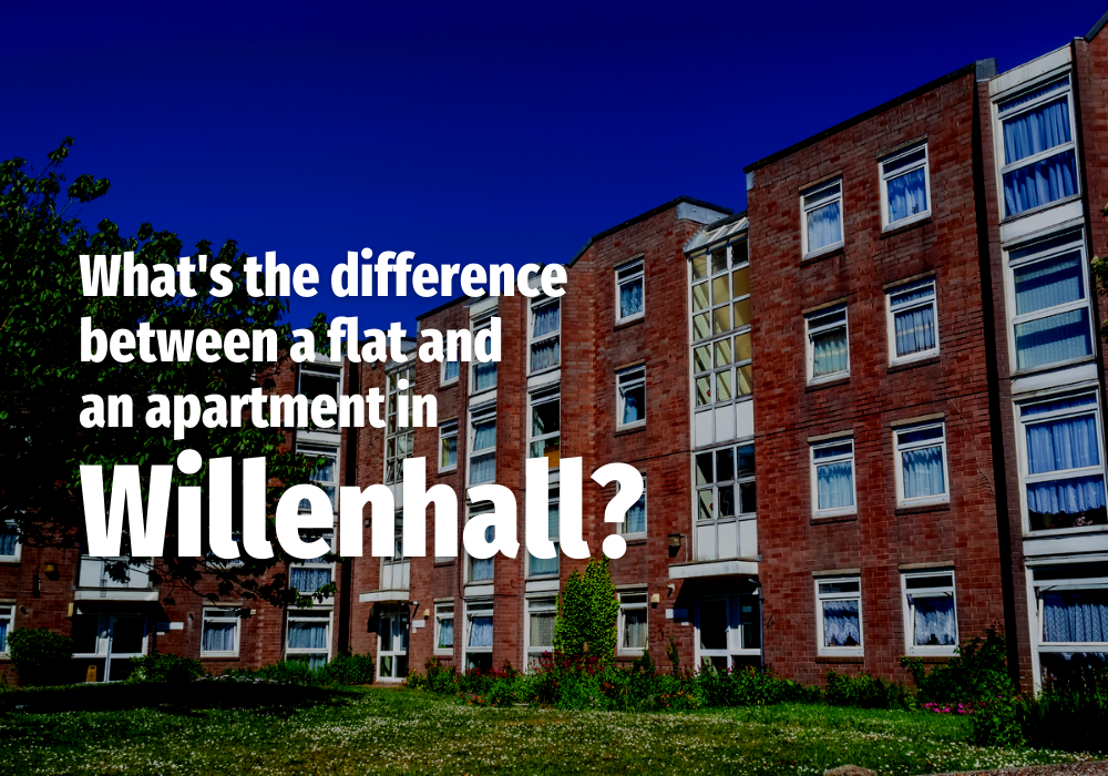 What’s the Difference Between a Flat and an Apartment in Willenhall?